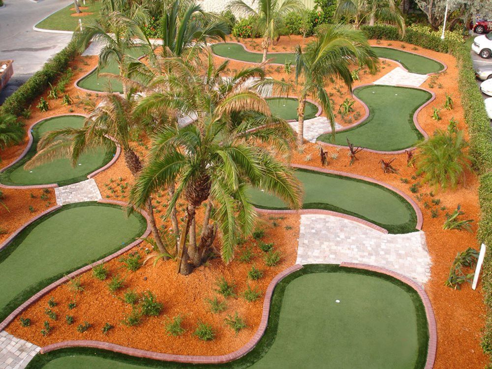 Flagstaff putting system